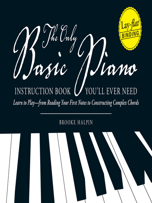 Cover of The Only Basic Piano Instruction Book You'll Ever Need